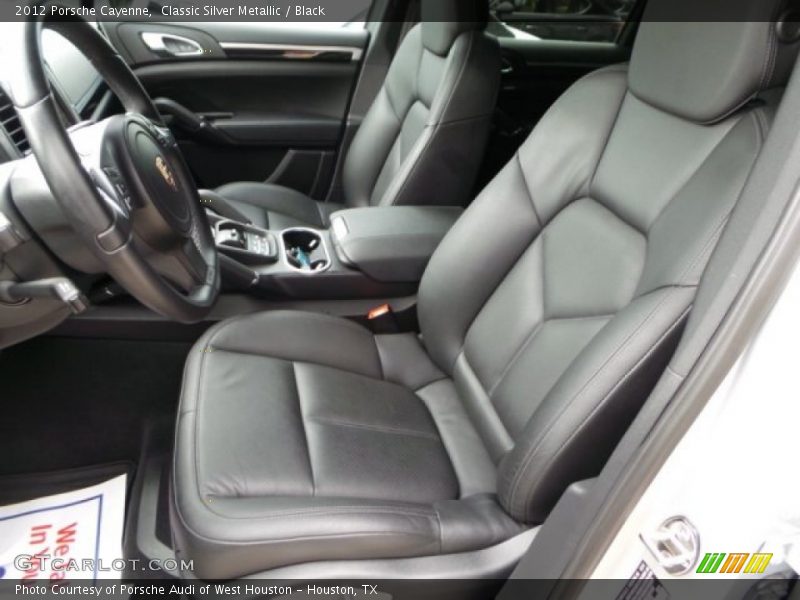 Classic Silver Metallic / Black 2012 Porsche Cayenne
