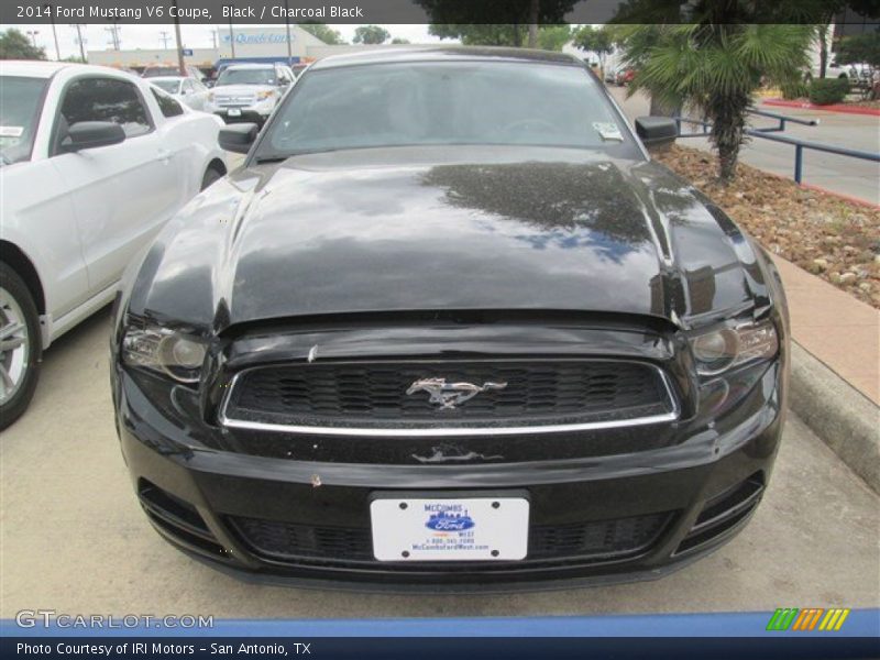 Black / Charcoal Black 2014 Ford Mustang V6 Coupe