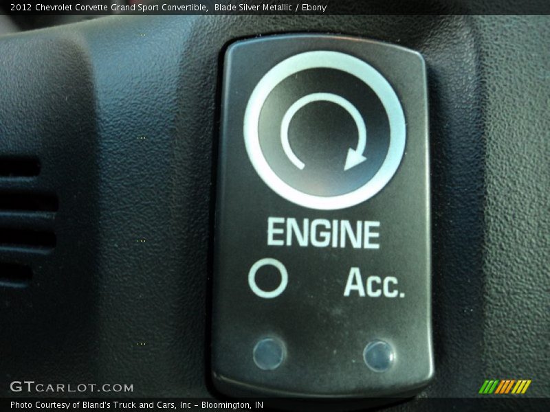 Blade Silver Metallic / Ebony 2012 Chevrolet Corvette Grand Sport Convertible