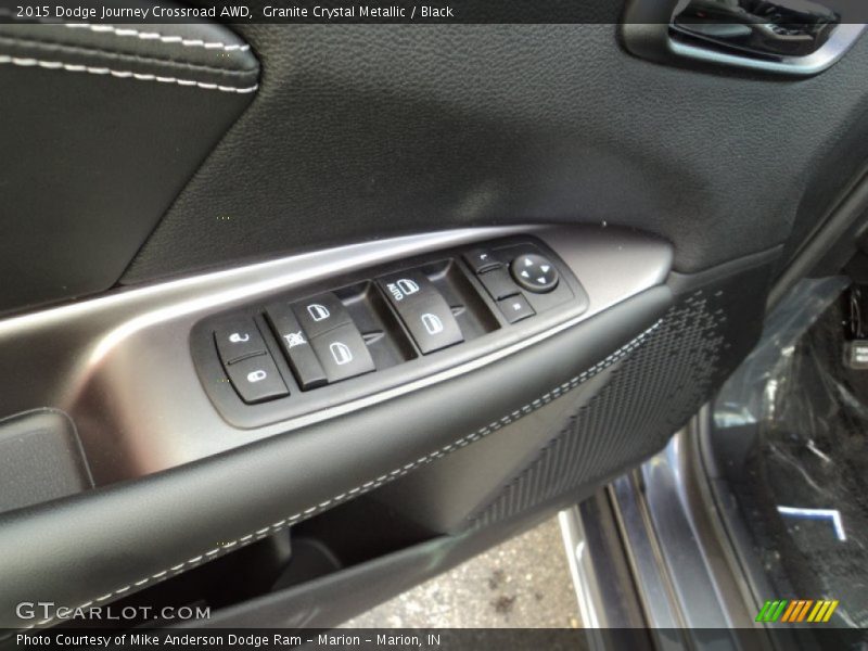 Granite Crystal Metallic / Black 2015 Dodge Journey Crossroad AWD