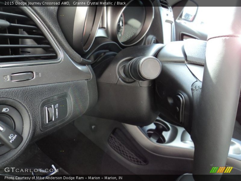 Granite Crystal Metallic / Black 2015 Dodge Journey Crossroad AWD
