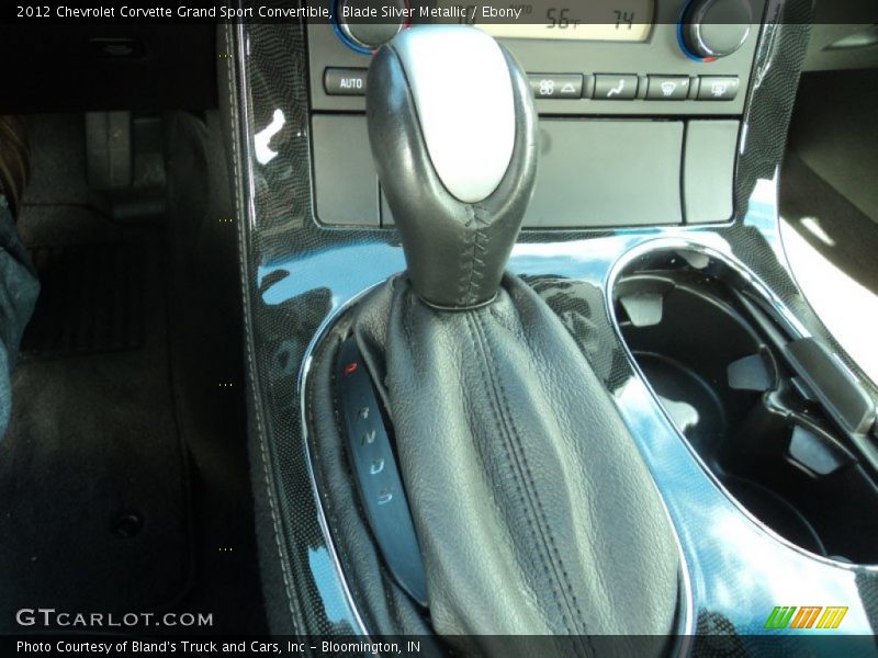 Blade Silver Metallic / Ebony 2012 Chevrolet Corvette Grand Sport Convertible