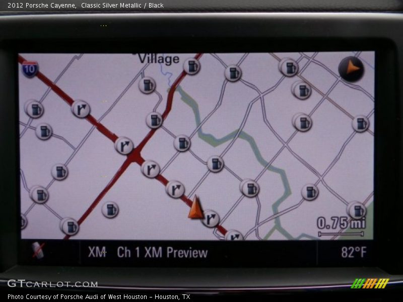 Classic Silver Metallic / Black 2012 Porsche Cayenne