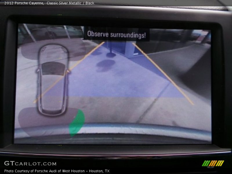 Classic Silver Metallic / Black 2012 Porsche Cayenne