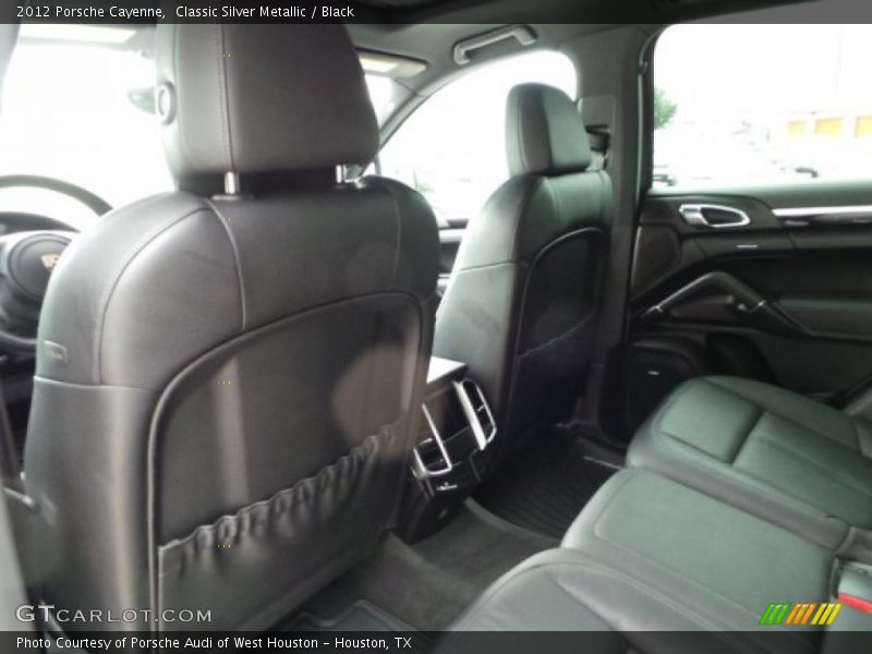 Classic Silver Metallic / Black 2012 Porsche Cayenne