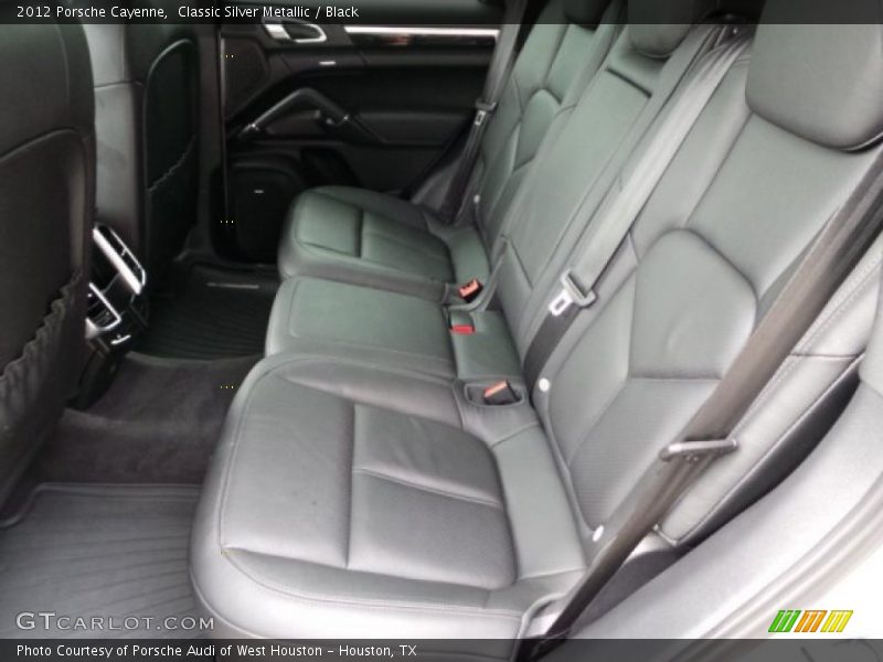 Classic Silver Metallic / Black 2012 Porsche Cayenne