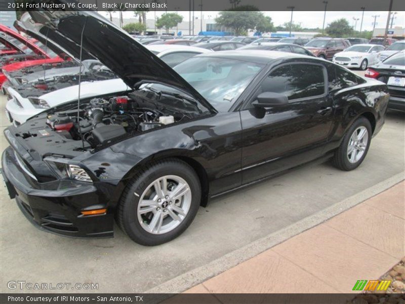 Black / Charcoal Black 2014 Ford Mustang V6 Coupe