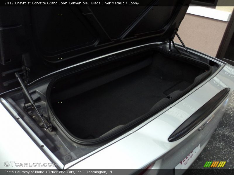 Blade Silver Metallic / Ebony 2012 Chevrolet Corvette Grand Sport Convertible