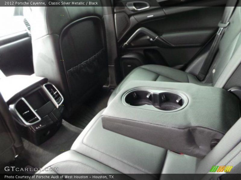 Classic Silver Metallic / Black 2012 Porsche Cayenne