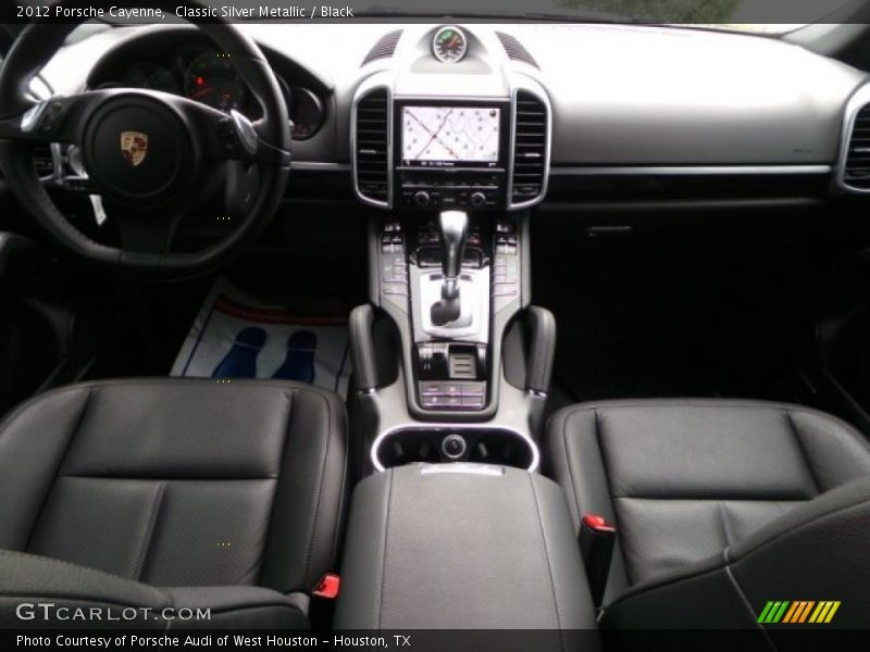 Classic Silver Metallic / Black 2012 Porsche Cayenne