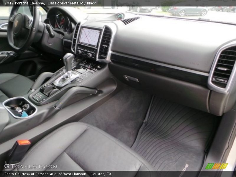Classic Silver Metallic / Black 2012 Porsche Cayenne