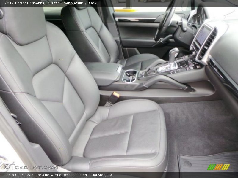 Classic Silver Metallic / Black 2012 Porsche Cayenne