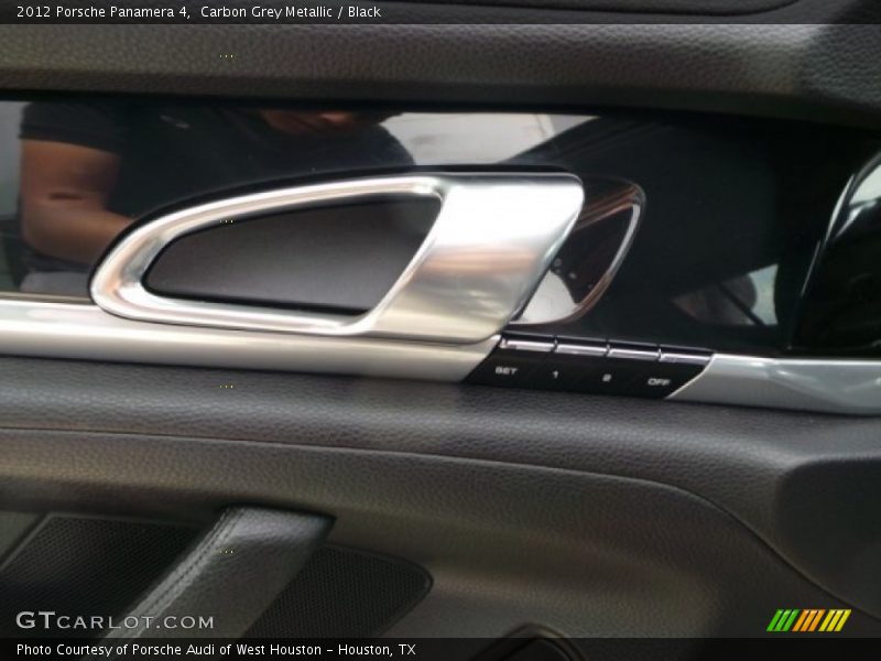 Carbon Grey Metallic / Black 2012 Porsche Panamera 4