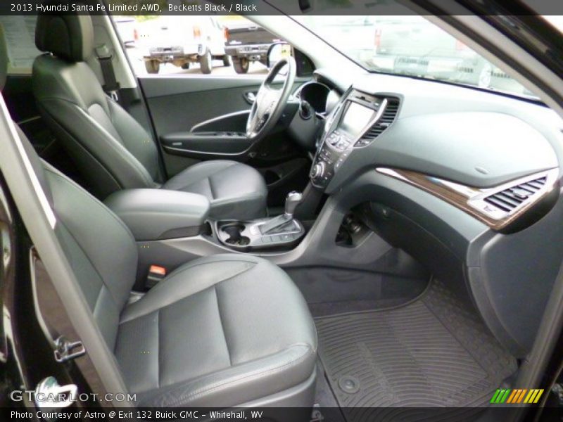 Becketts Black / Black 2013 Hyundai Santa Fe Limited AWD