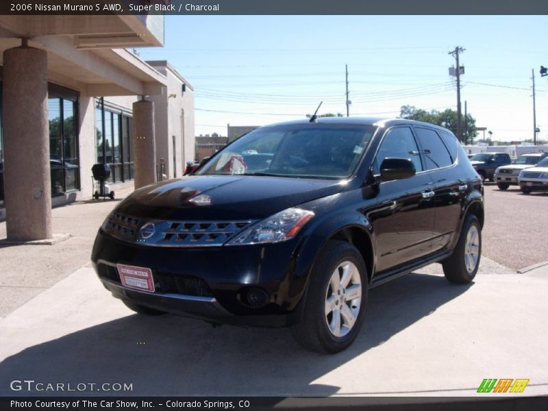 Super Black / Charcoal 2006 Nissan Murano S AWD