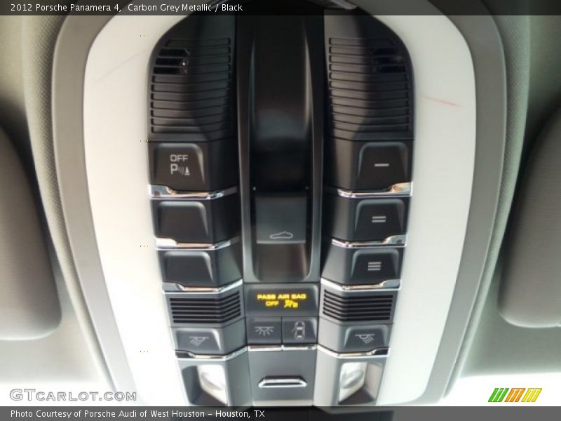 Carbon Grey Metallic / Black 2012 Porsche Panamera 4