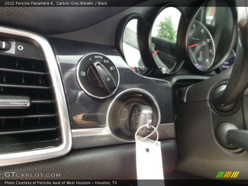 Carbon Grey Metallic / Black 2012 Porsche Panamera 4