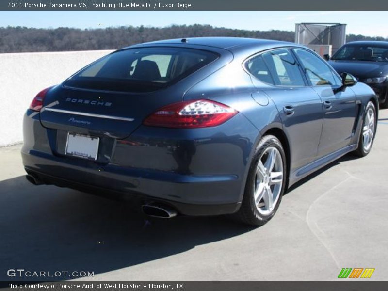 Yachting Blue Metallic / Luxor Beige 2011 Porsche Panamera V6