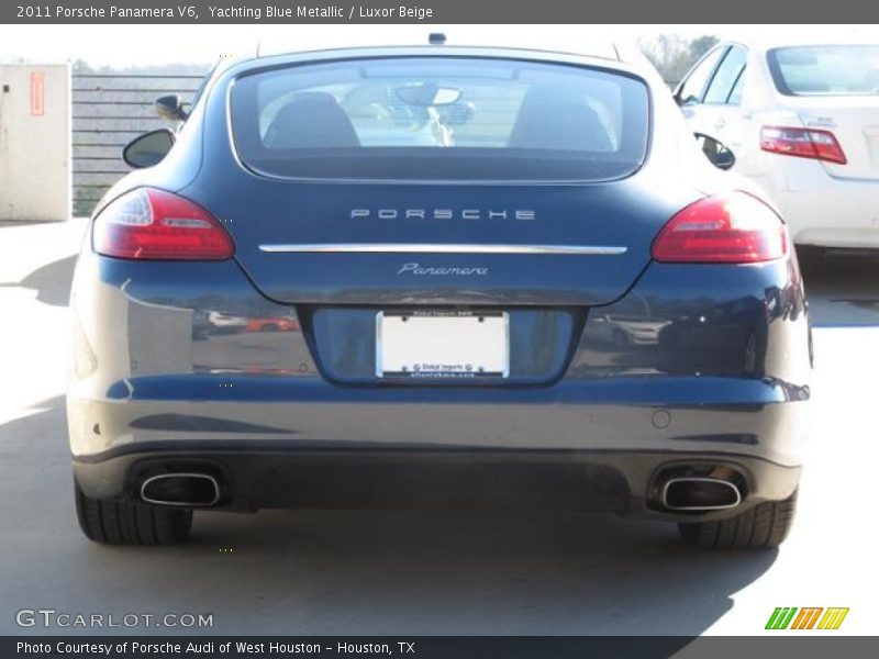 Yachting Blue Metallic / Luxor Beige 2011 Porsche Panamera V6