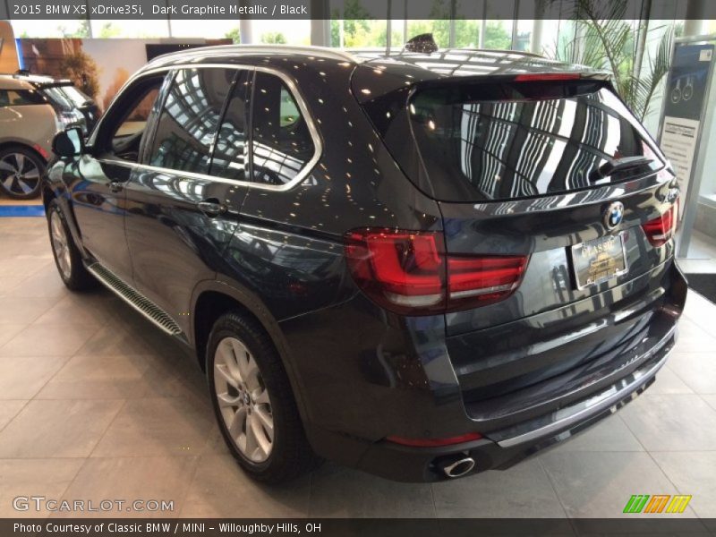 Dark Graphite Metallic / Black 2015 BMW X5 xDrive35i