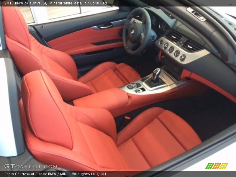  2015 Z4 sDrive35i Coral Red Interior