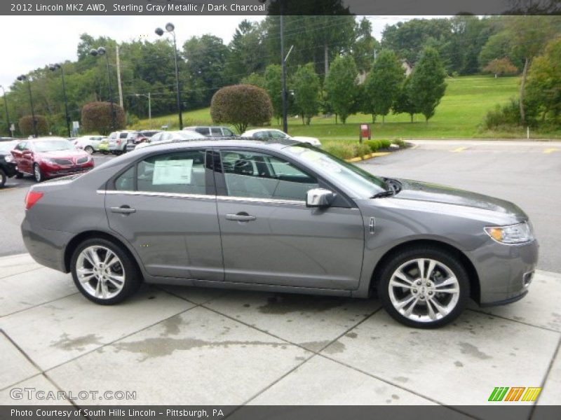 Sterling Gray Metallic / Dark Charcoal 2012 Lincoln MKZ AWD