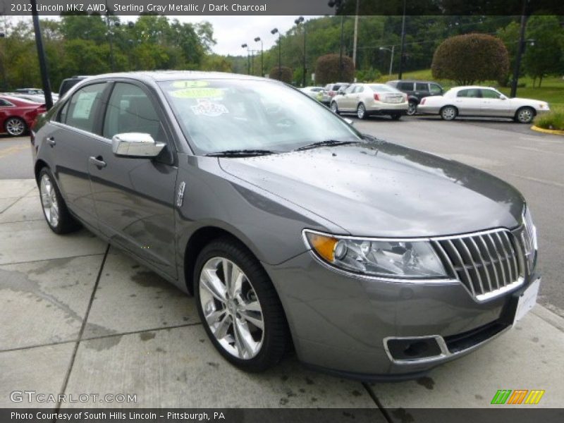 Sterling Gray Metallic / Dark Charcoal 2012 Lincoln MKZ AWD