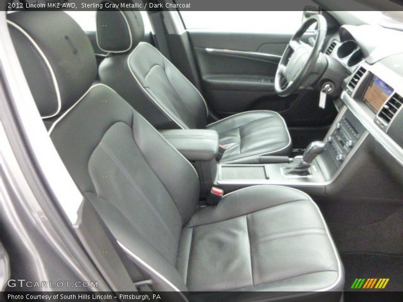 Sterling Gray Metallic / Dark Charcoal 2012 Lincoln MKZ AWD