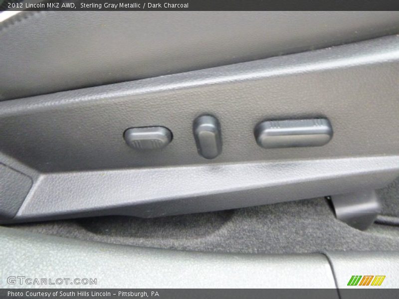 Sterling Gray Metallic / Dark Charcoal 2012 Lincoln MKZ AWD