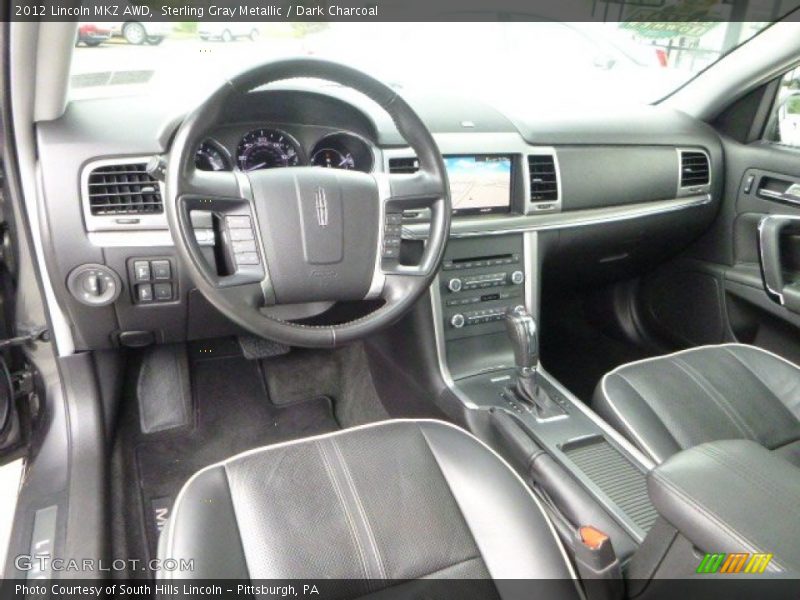 Sterling Gray Metallic / Dark Charcoal 2012 Lincoln MKZ AWD