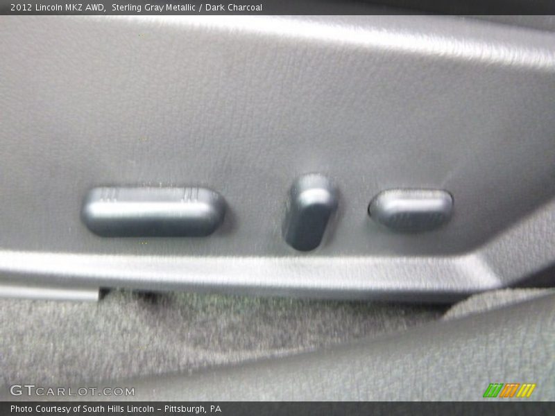 Sterling Gray Metallic / Dark Charcoal 2012 Lincoln MKZ AWD