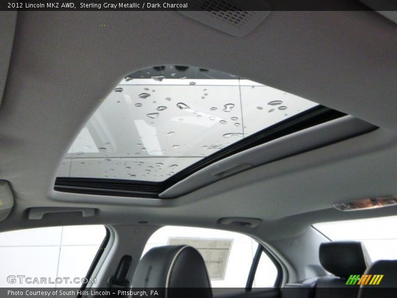 Sterling Gray Metallic / Dark Charcoal 2012 Lincoln MKZ AWD