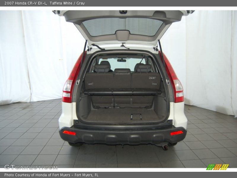 Taffeta White / Gray 2007 Honda CR-V EX-L