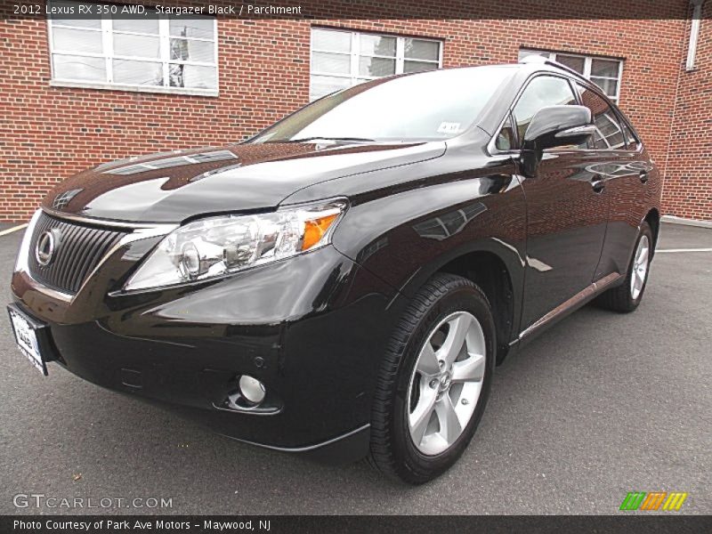 Stargazer Black / Parchment 2012 Lexus RX 350 AWD