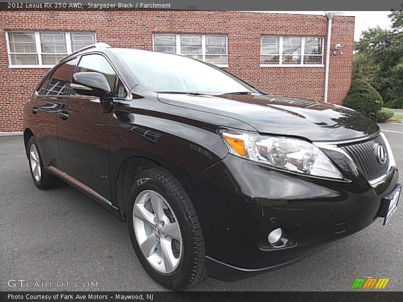 Stargazer Black / Parchment 2012 Lexus RX 350 AWD