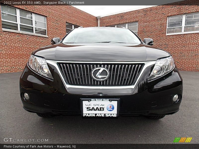 Stargazer Black / Parchment 2012 Lexus RX 350 AWD