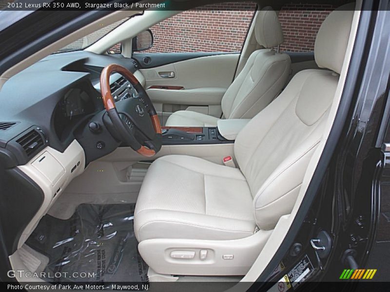 Stargazer Black / Parchment 2012 Lexus RX 350 AWD