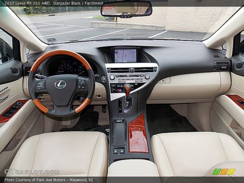 Stargazer Black / Parchment 2012 Lexus RX 350 AWD