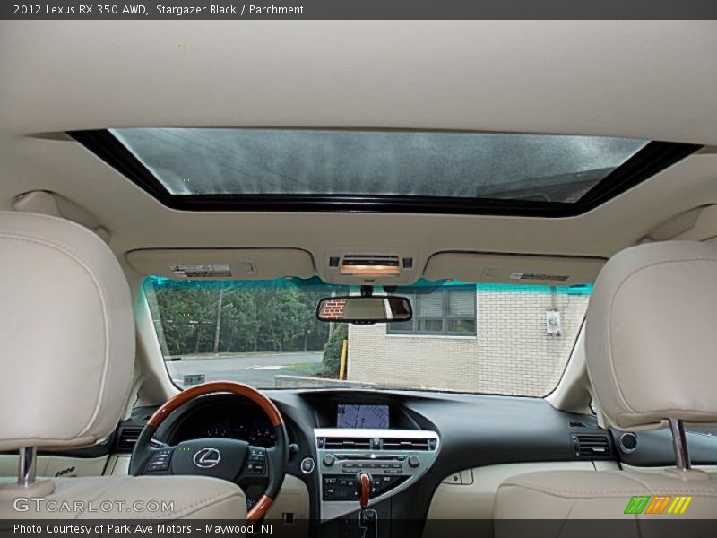 Stargazer Black / Parchment 2012 Lexus RX 350 AWD