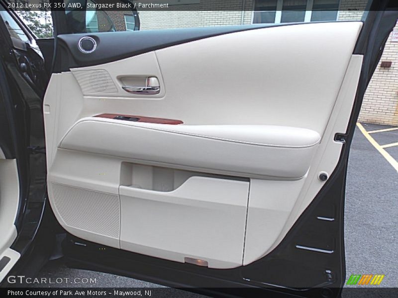 Stargazer Black / Parchment 2012 Lexus RX 350 AWD