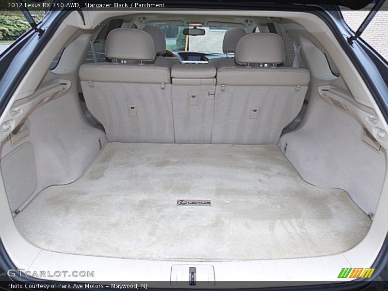 Stargazer Black / Parchment 2012 Lexus RX 350 AWD