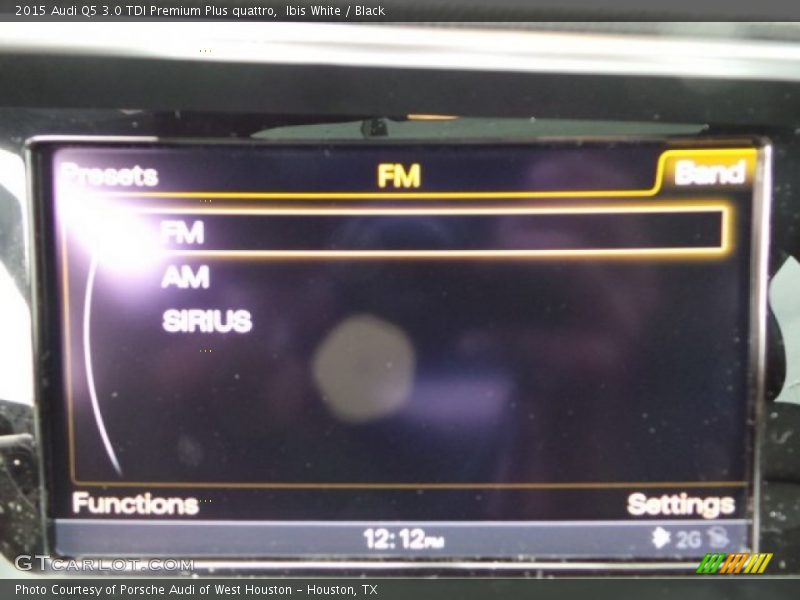 Ibis White / Black 2015 Audi Q5 3.0 TDI Premium Plus quattro
