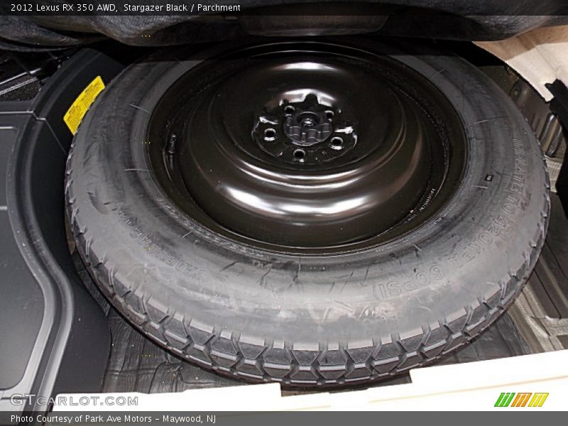 Stargazer Black / Parchment 2012 Lexus RX 350 AWD