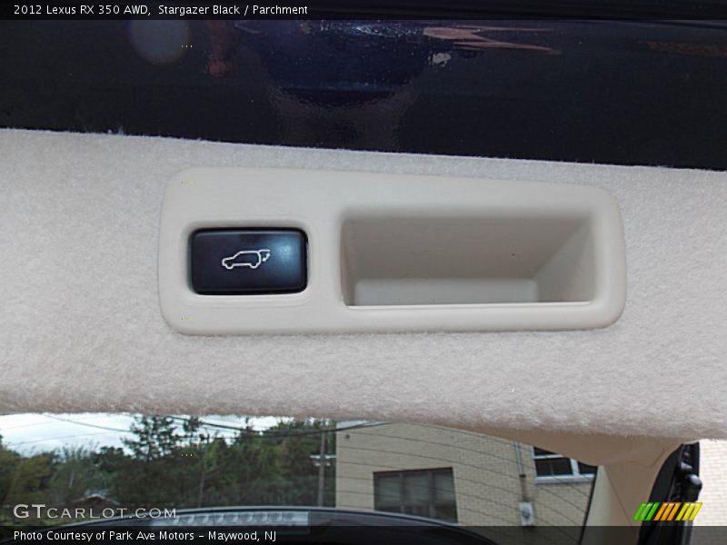 Stargazer Black / Parchment 2012 Lexus RX 350 AWD