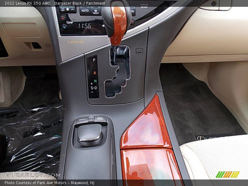 Stargazer Black / Parchment 2012 Lexus RX 350 AWD