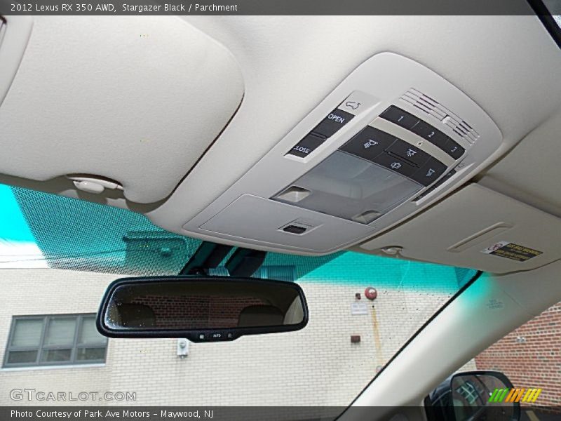 Stargazer Black / Parchment 2012 Lexus RX 350 AWD