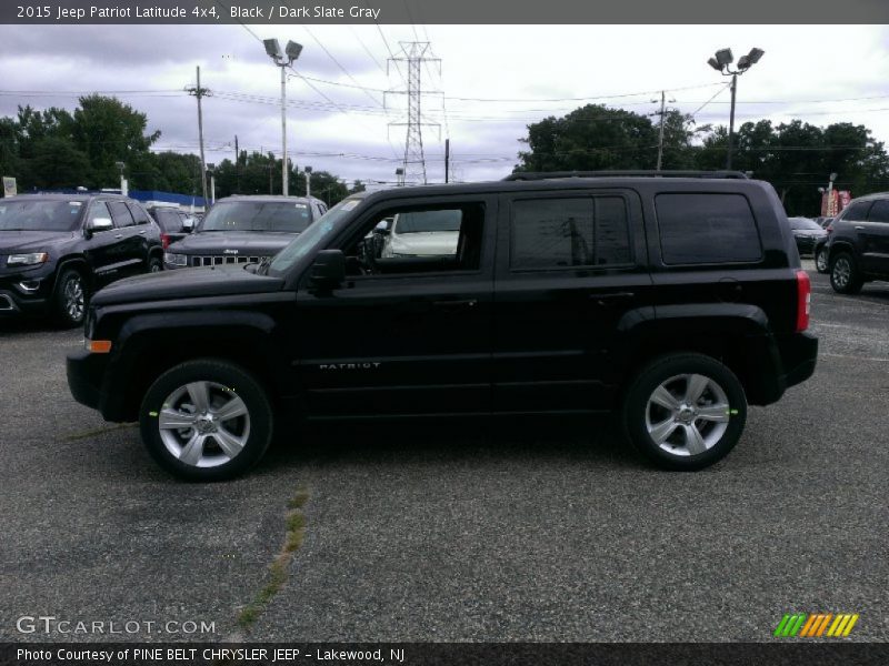 Black / Dark Slate Gray 2015 Jeep Patriot Latitude 4x4