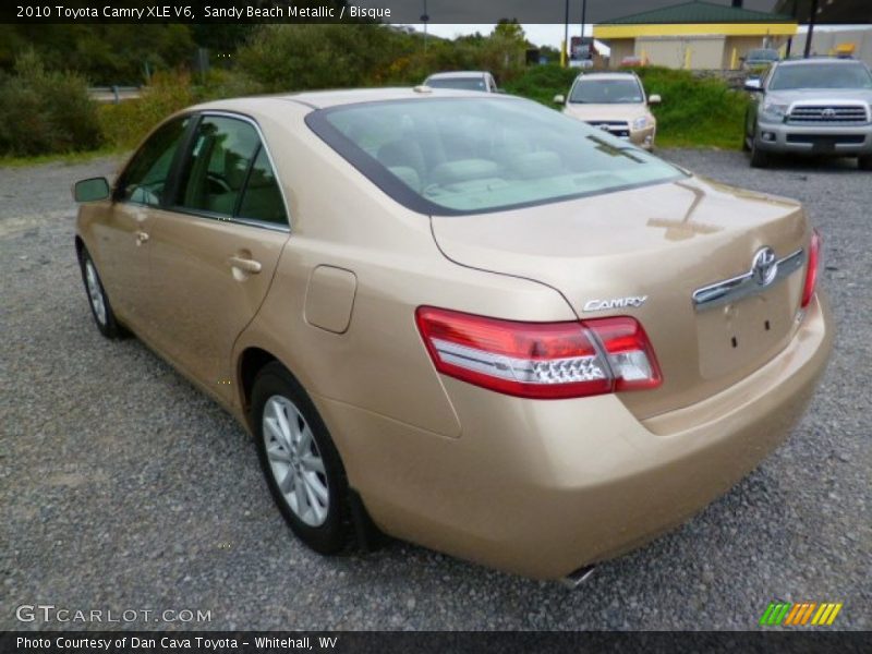 Sandy Beach Metallic / Bisque 2010 Toyota Camry XLE V6