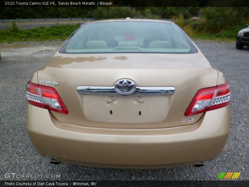 Sandy Beach Metallic / Bisque 2010 Toyota Camry XLE V6