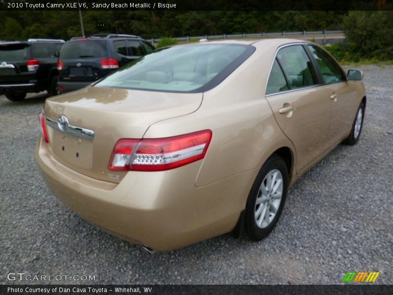 Sandy Beach Metallic / Bisque 2010 Toyota Camry XLE V6